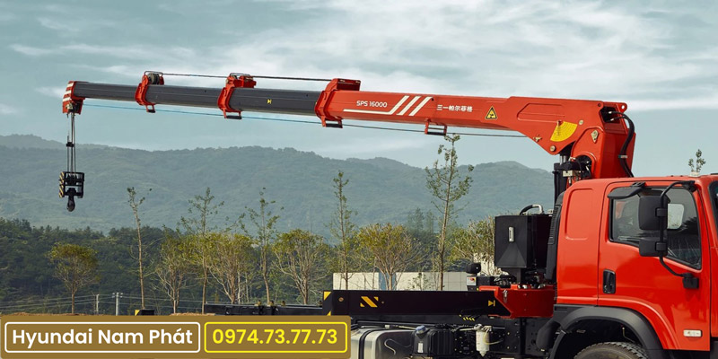 Cẩu 7 Tấn Sany Palfinger SPS16000